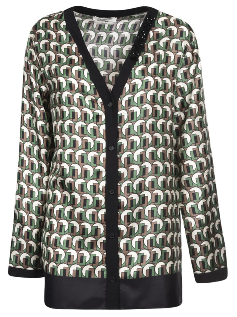 max mara houndstooth cardigan