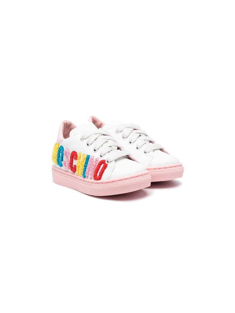 moschino kids sneakers