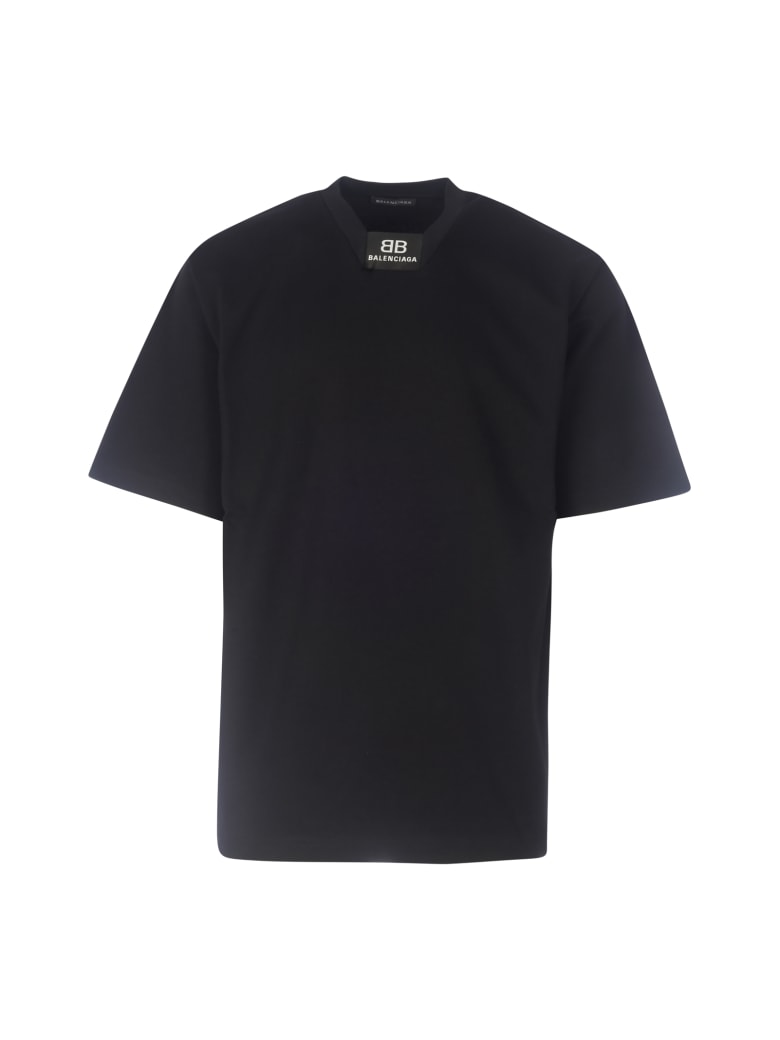 balenciaga v neck t shirt