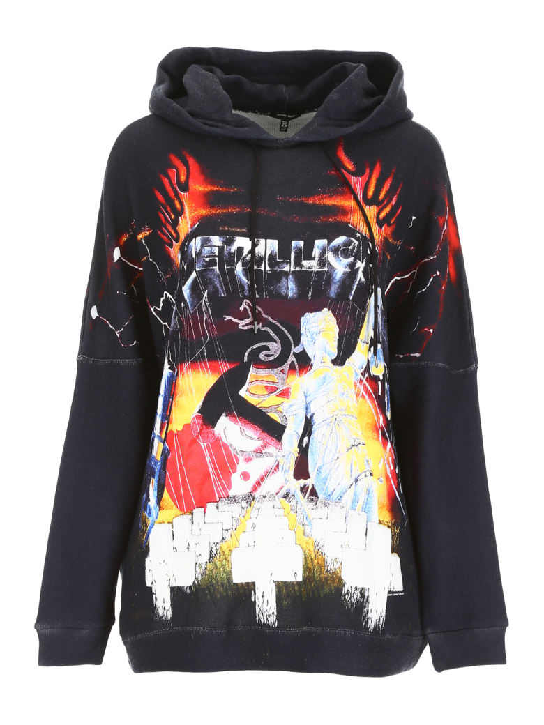 black metallica hoodie