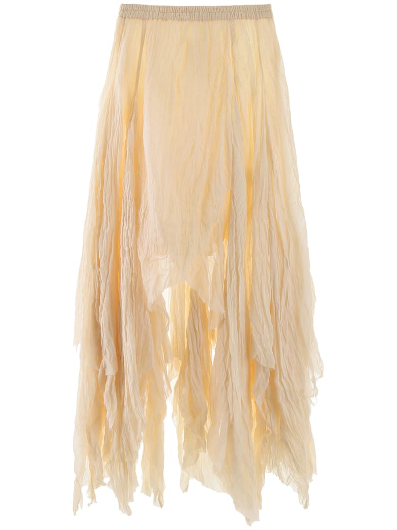 Mes Demoiselles Verstile Asymmetrical Skirt - IVORY (Beige)