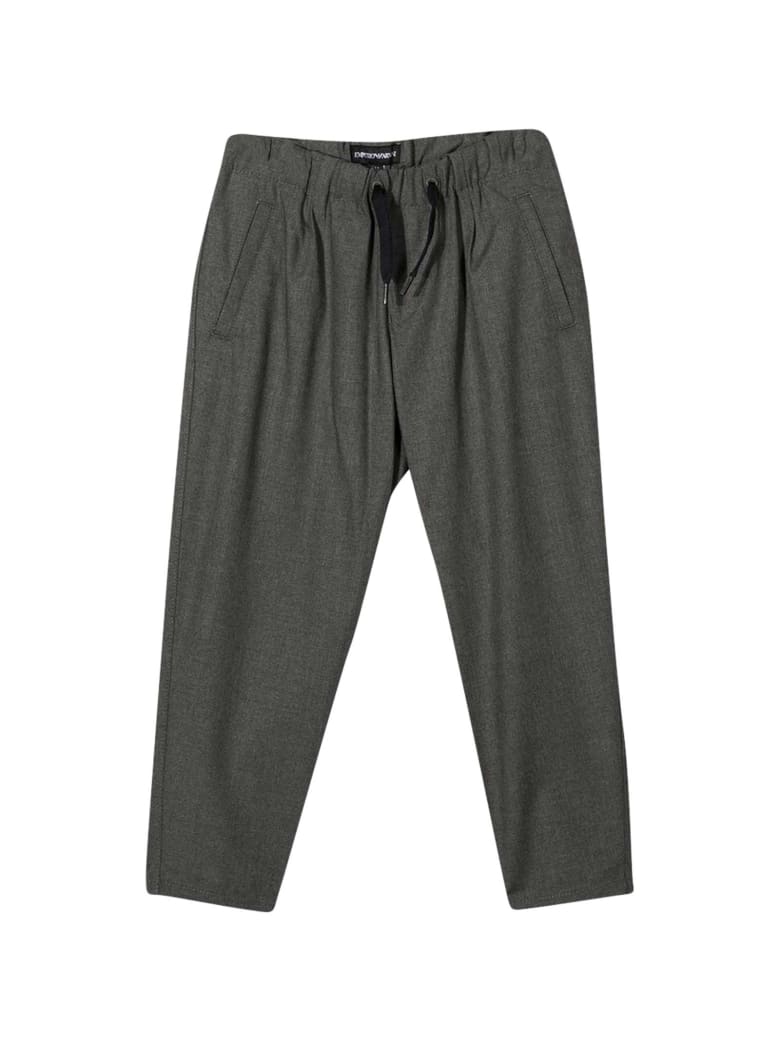 Emporio Armani Gray Trousers - Grigio