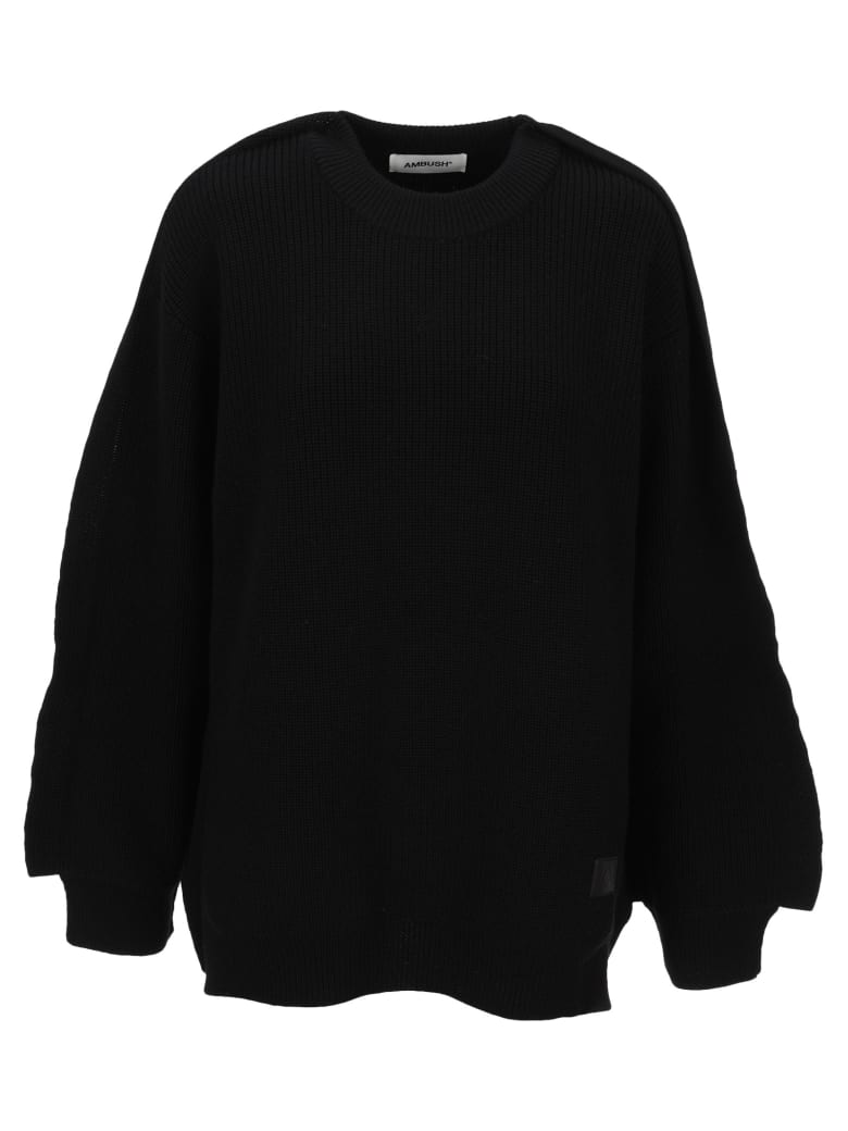 AMBUSH Fin Knit Jumper - Black