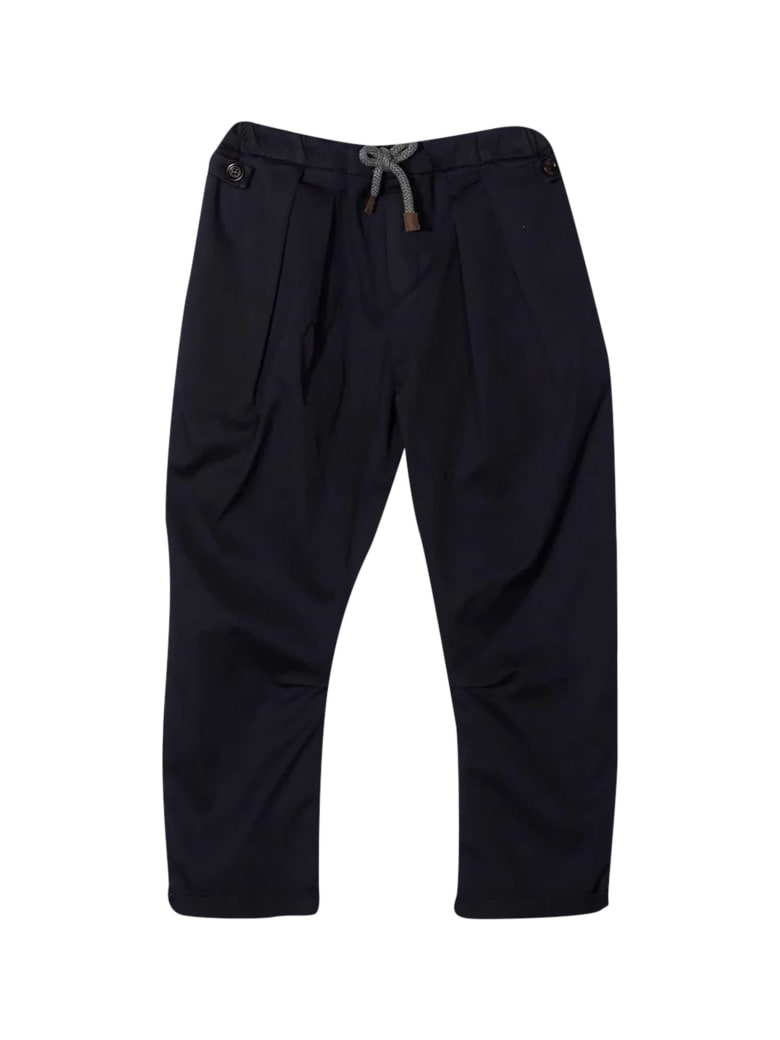 Brunello Cucinelli Blue Trousers - Navy