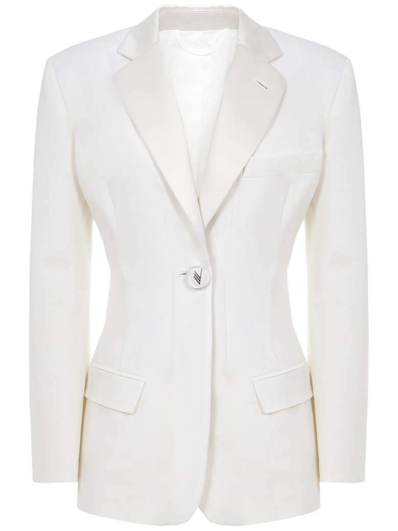 The Attico Donna Blazer - White