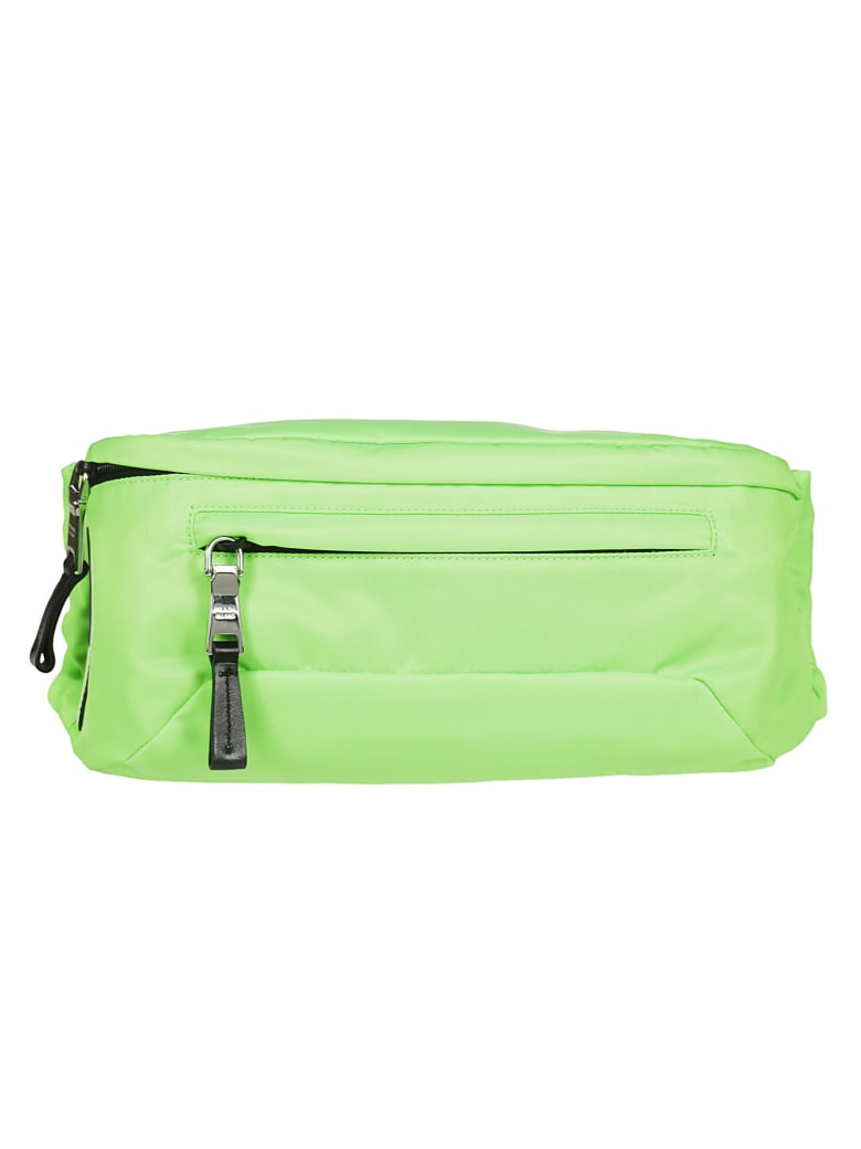 prada messenger bag green