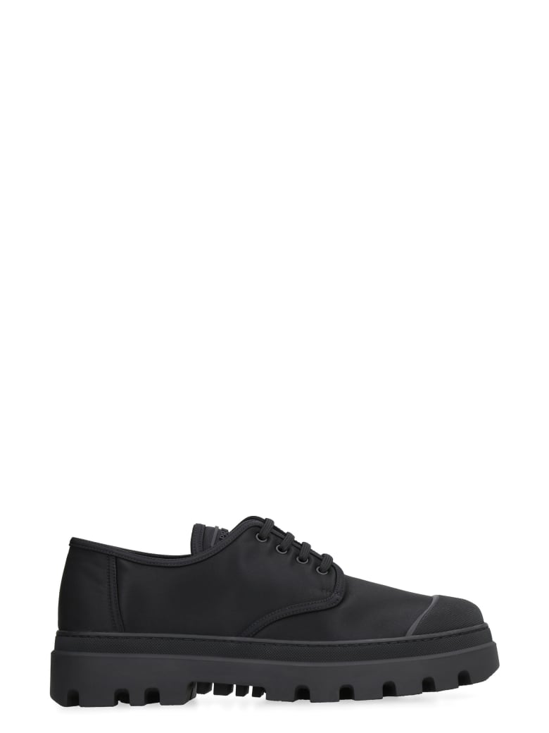 Prada Derby Lace-up Shoes - black