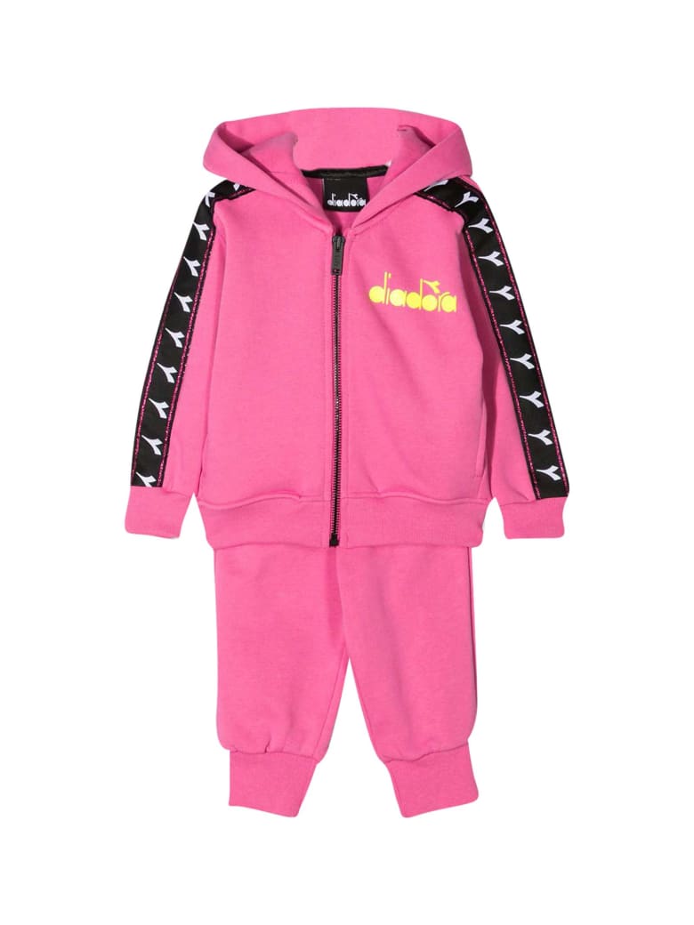 Diadora Fuchsia Newborn Racksuit - Fucsia