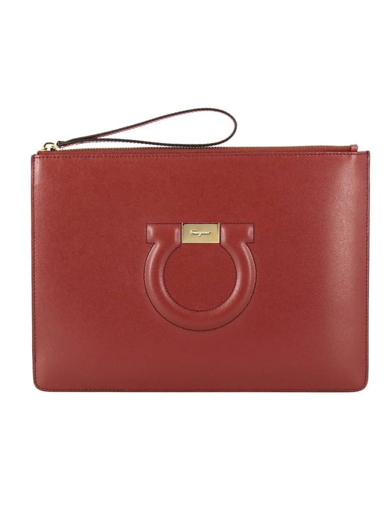 ferragamo bag red