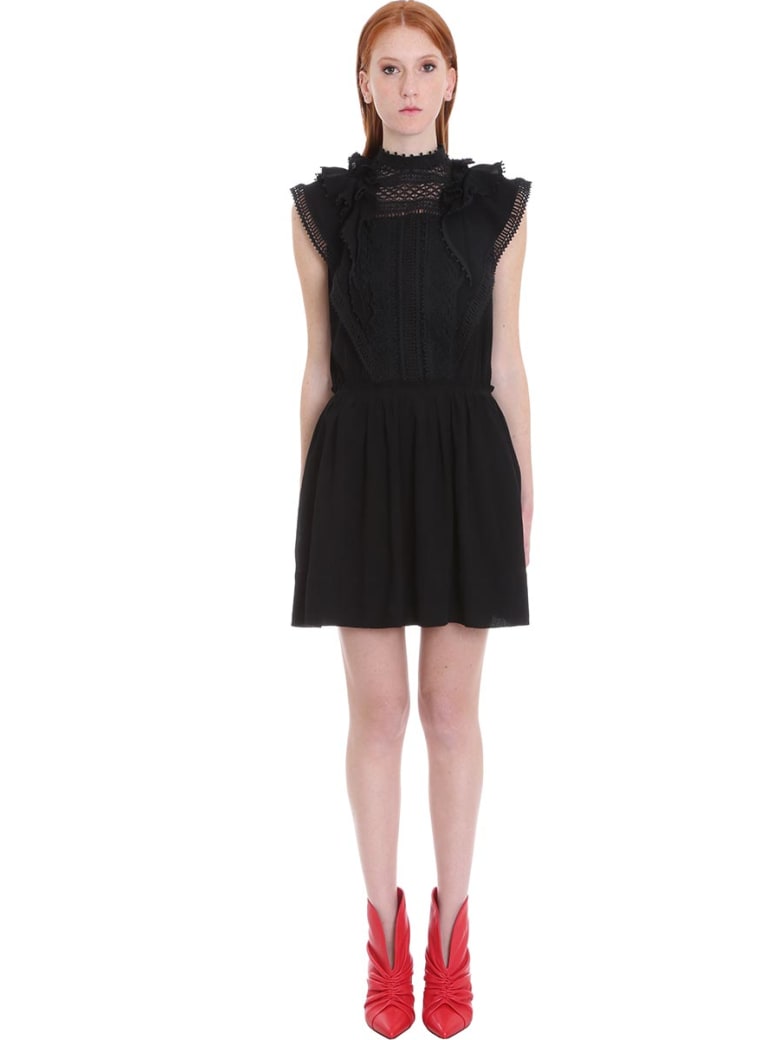 isabel marant black dress