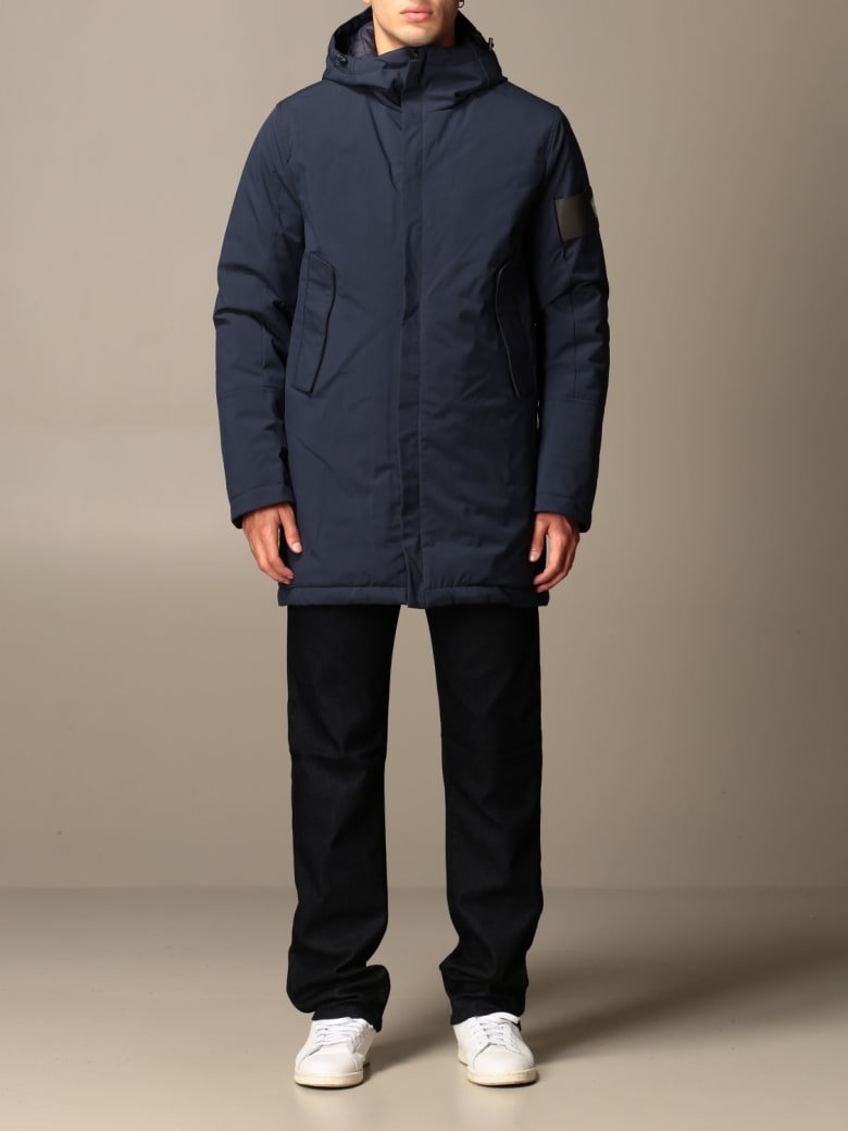 Rossignol Jacket Maxnce Soft Shell Rossignol Parka With Hood - Blue