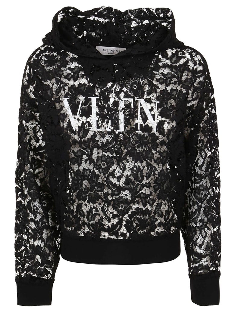 Valentino Jersey Sweatshirt - Ni Nero Bianco