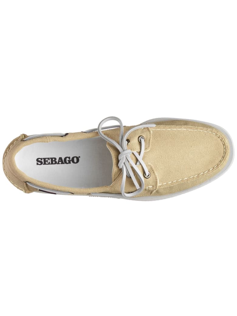 sebago docksides canvas