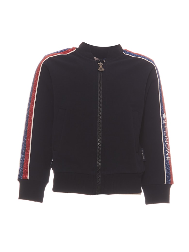 moncler tracksuit navy