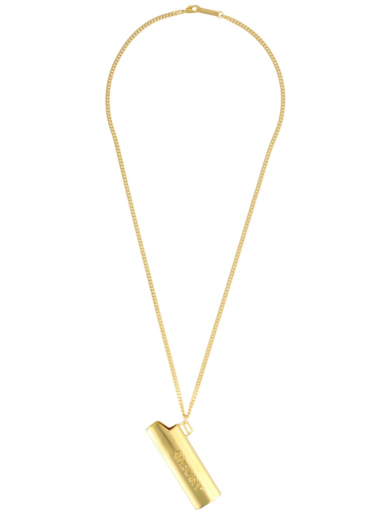 AMBUSH Lighter Case Necklace - Oro