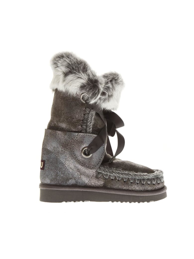 mou boots grey