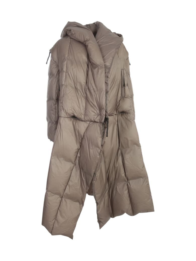 Issey Miyake Transform Long Padded Coat - Gray