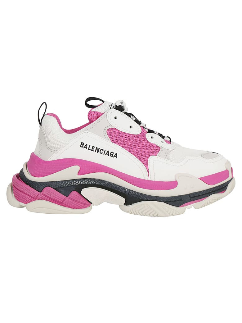 balenciaga pink white