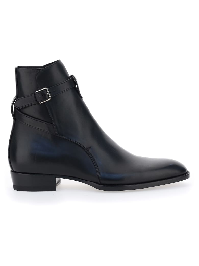 Saint Laurent Wyatt' Boots - Nero