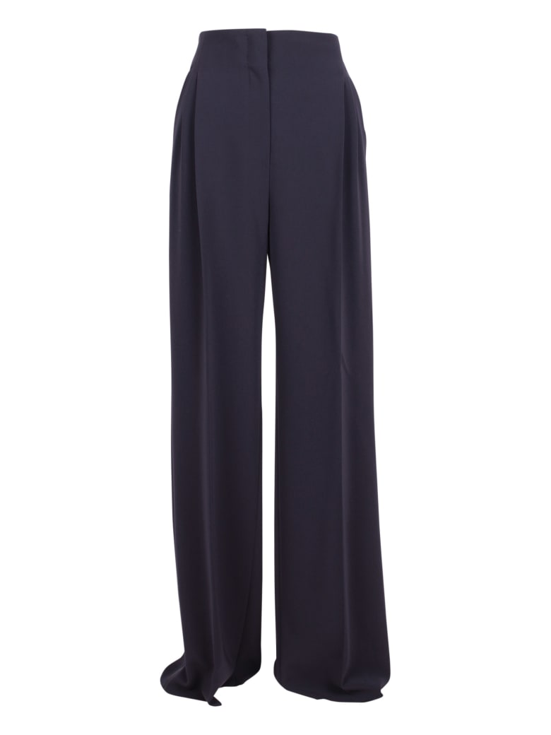 Max Mara 'dritto' Triacetate Trousers - Blue