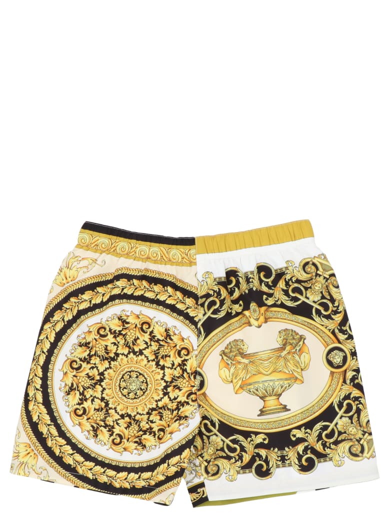 Young Versace 'barocco' Swimshorts - Multicolor