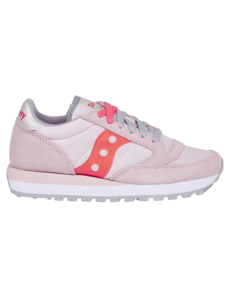 baby pink tennis shoes