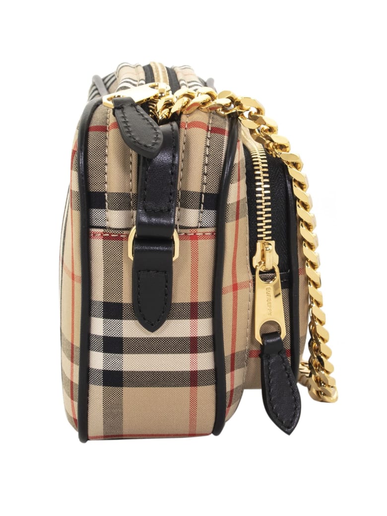 Burberry Vintage Check Cotton Camera Bag italist, ALWAYS LIKE A SALE
