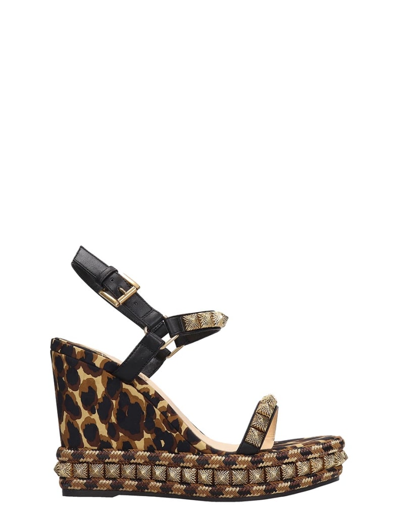 christian louboutin wedges