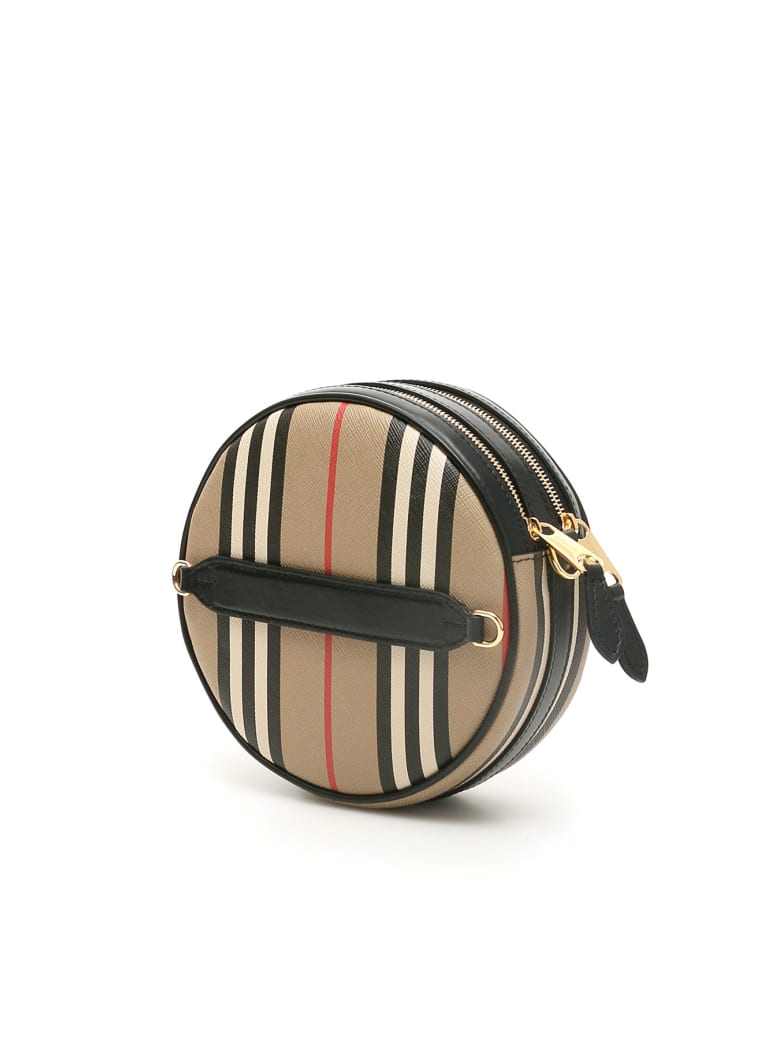 round burberry bag