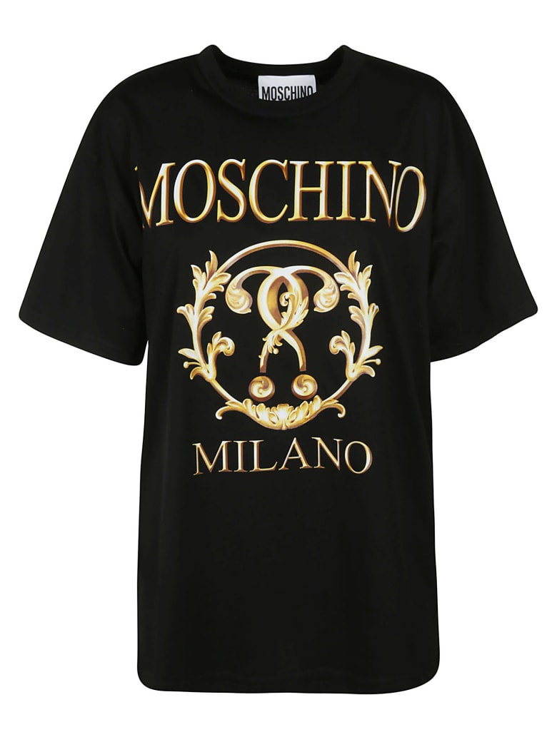 Moschino Moschino Logo Print T-shirt - black - 11028816 | italist