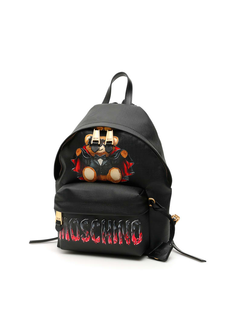 moschino bear backpack