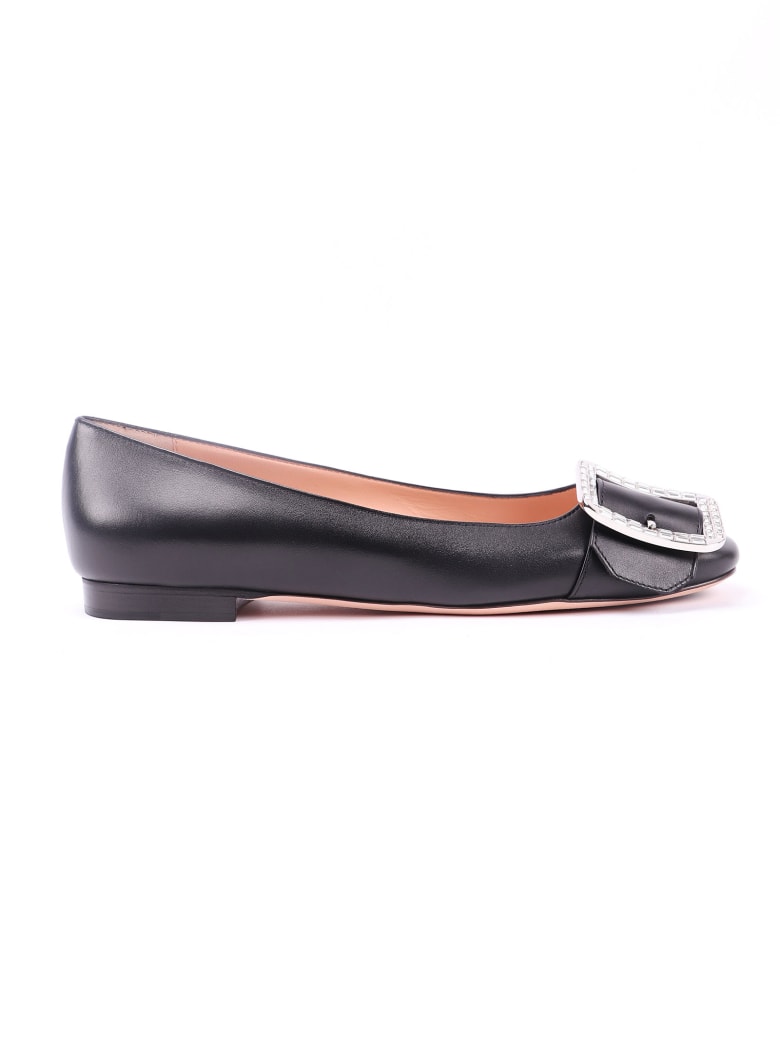Bally Bell Du Jour Ladies Flat Pump - Black