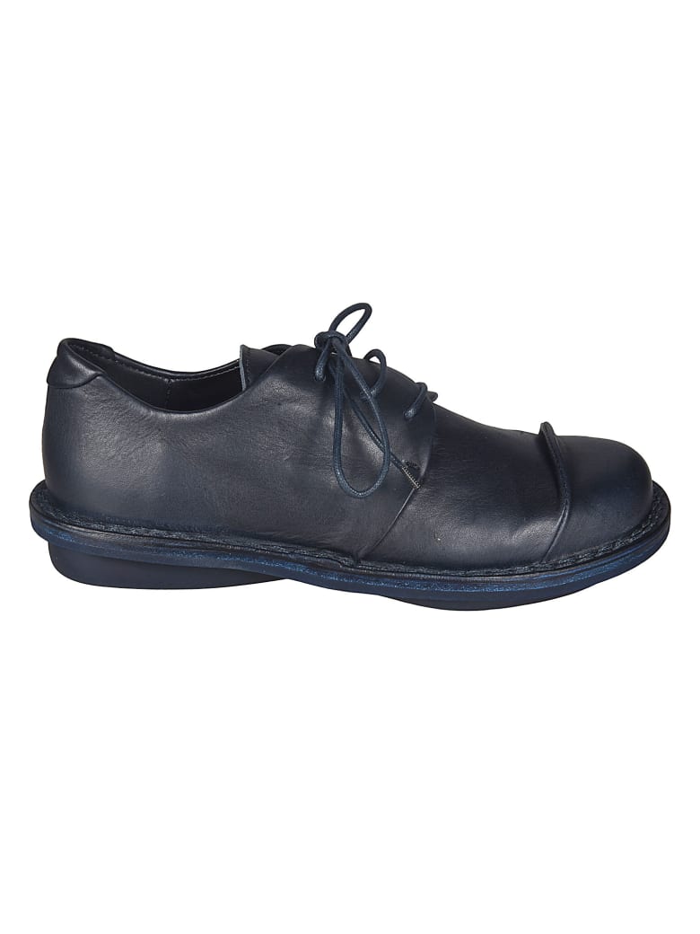 Trippen Covey Navy Derby Shoes - Navy