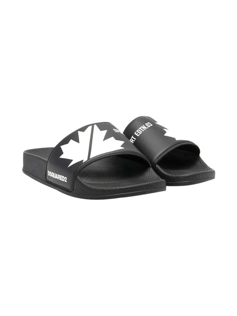 Dsquared2 Black Slippers