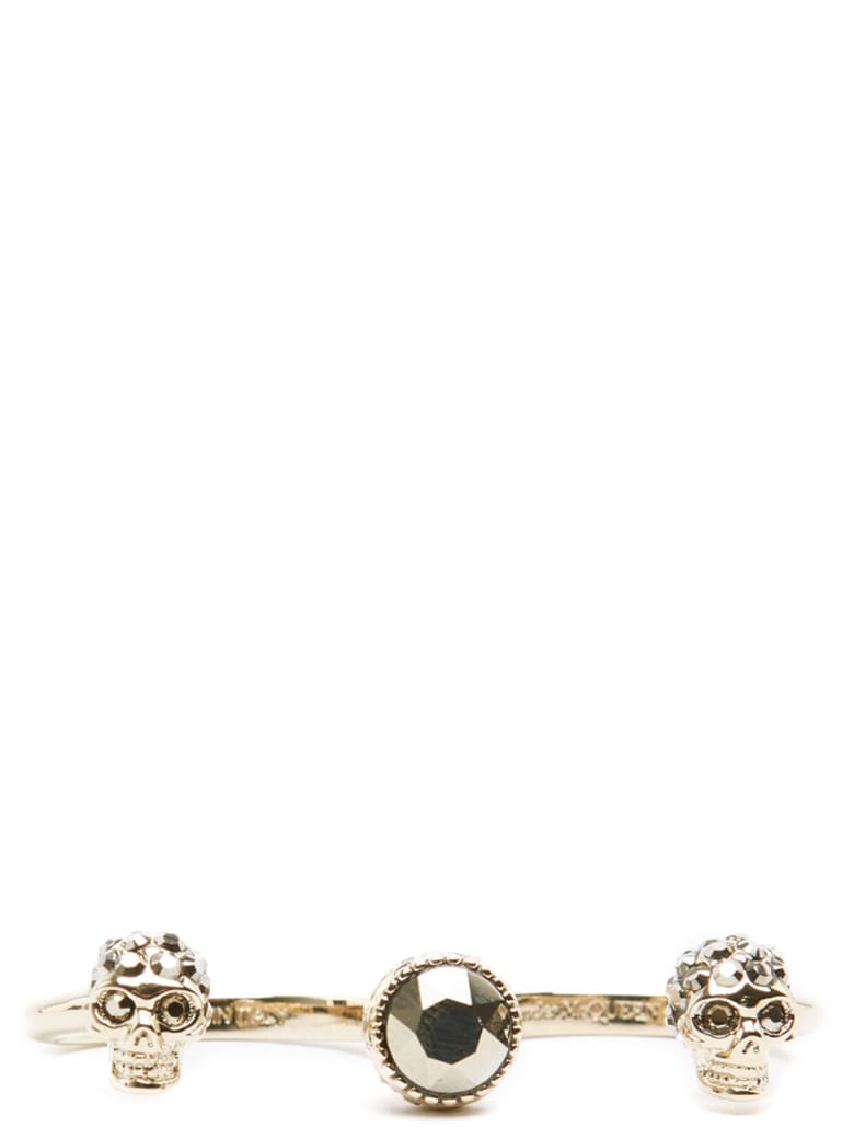 Alexander McQueen Skulls' Ring