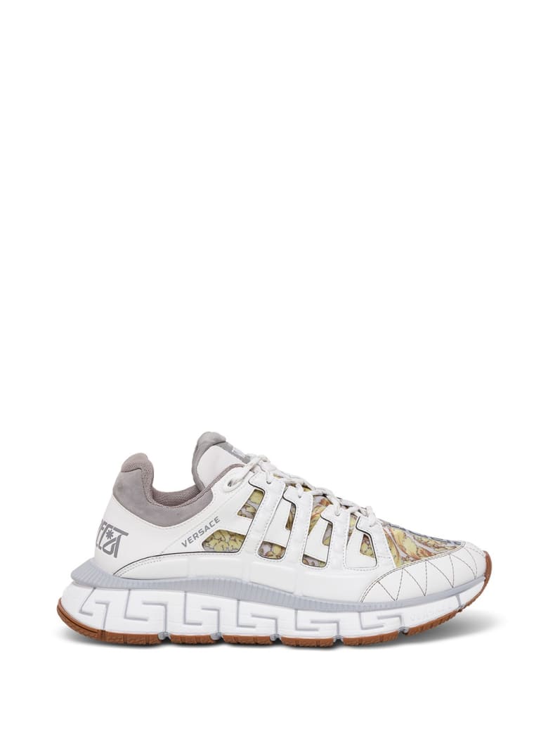 Versace Trigreca Sneakers - White