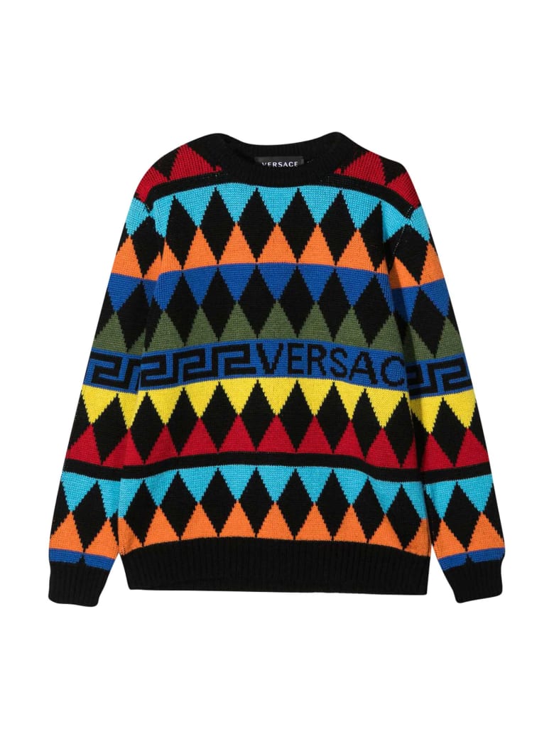 Young Versace Multicolor Sweater - Multicolor