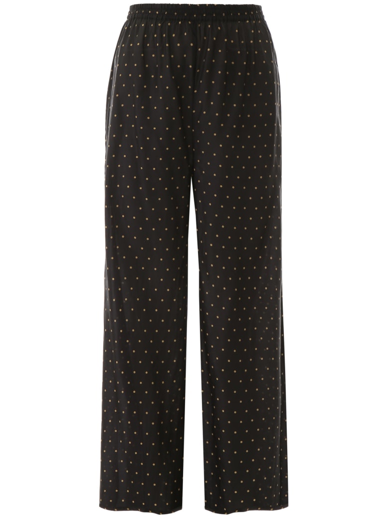 Mes Demoiselles Biga Polka Dots Trousers - BLACK (Black)