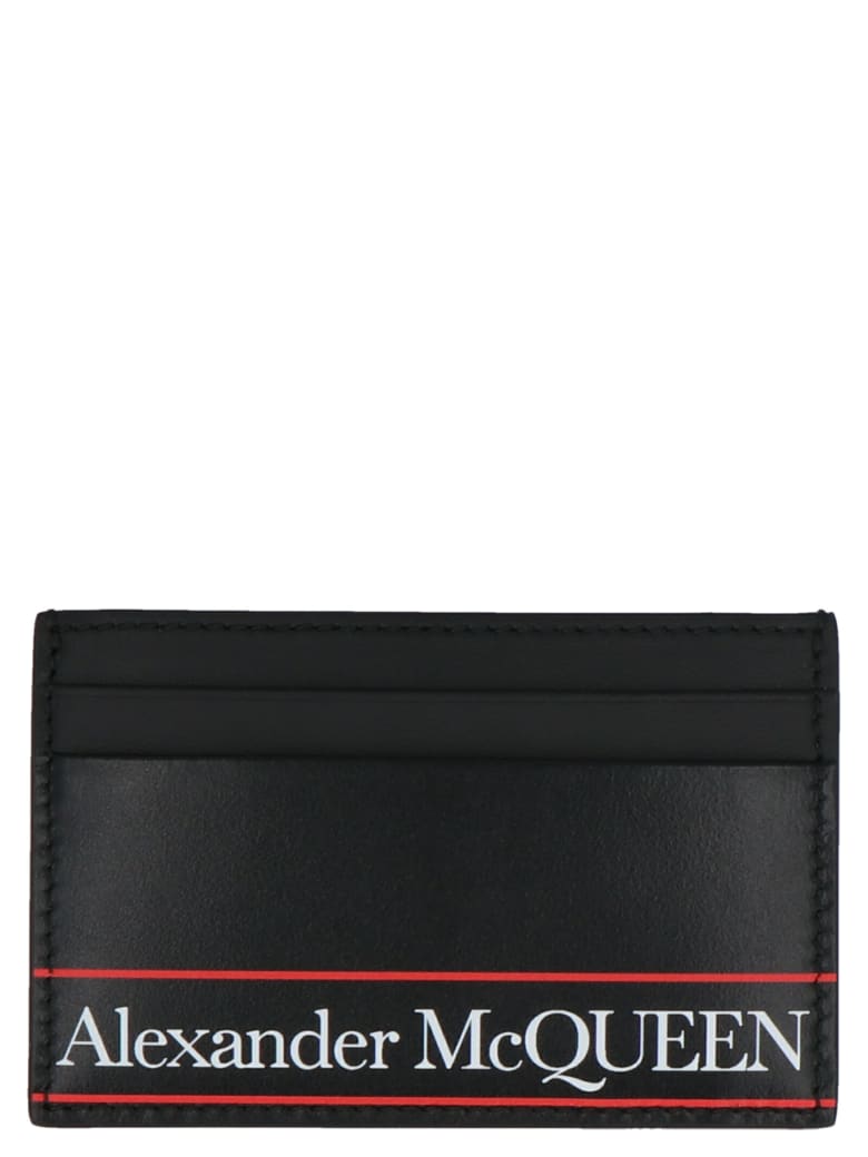 Alexander McQueen Cardholder - Black/red