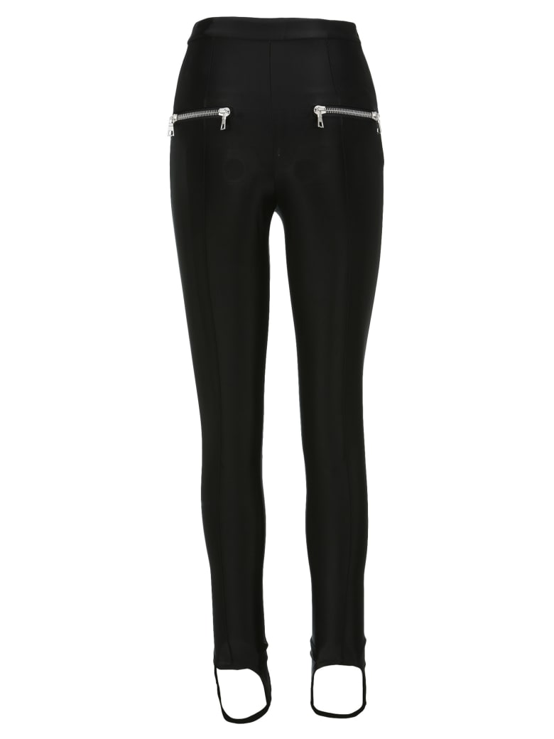 leggings with heel strap