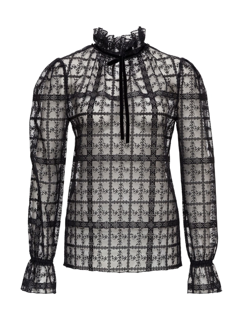 Philosophy di Lorenzo Serafini Embroidered Shirt - Black