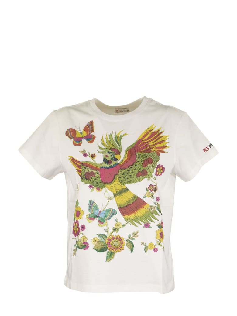 parrot print shirt