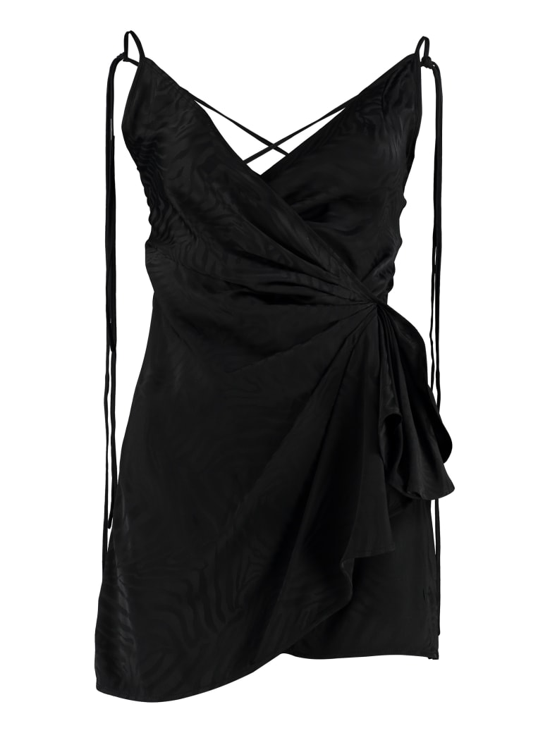 attico wrap dress