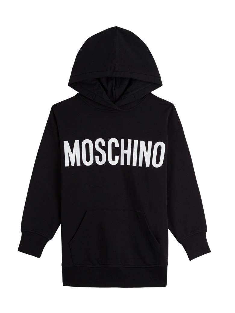 black moschino hoodie
