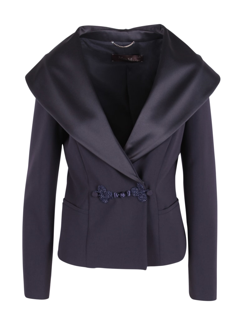 Max Mara 'sorbona' Triacetate Blazer - Blue