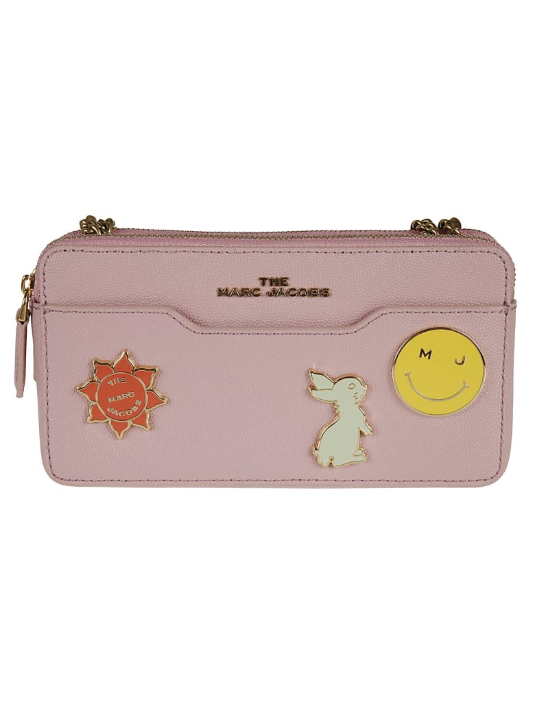 Marc Jacobs Two-way Top Zip Chain Shoulder Bag - Pink