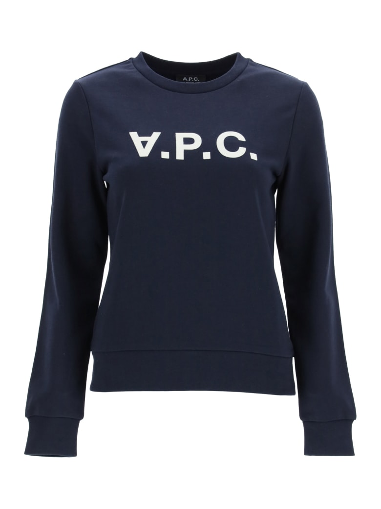 A.P.C. Sweatshirt Logo - BLUE