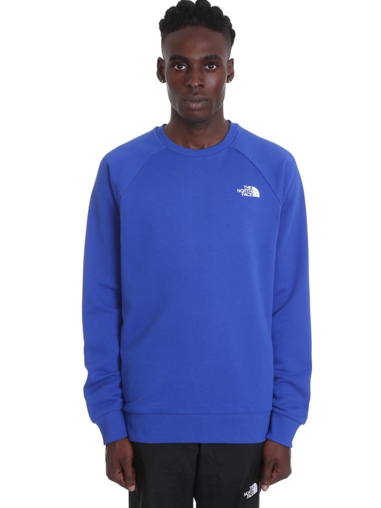 north face jumper blue