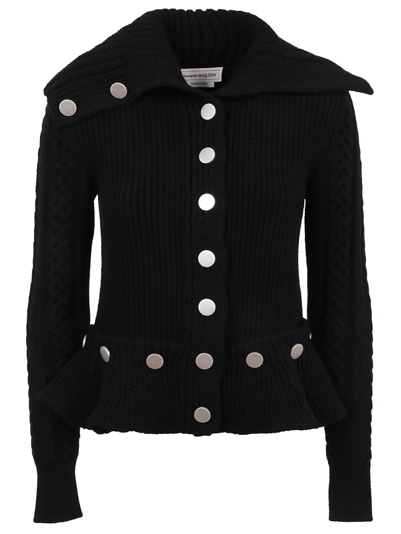 Alexander McQueen Alexander McQueen Mesh Jacket - Black - 11066997 ...