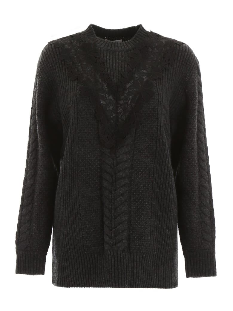 See by Chloé Pullover With Lace | italist, ALWAYS LIKE A SALE